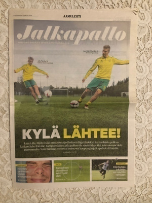 Aamulehden erikoisliite: 08.09.2019: Futis.
