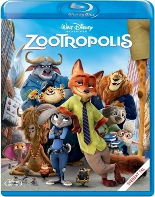 Zootropolis - eläinten kaupunki  (Blu ray)