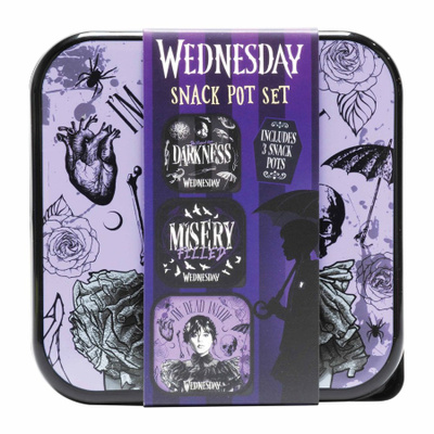 WEDNESDAY SNACK POT SET	(29 038)	incl. 3 snack pot