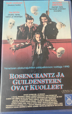Rosencrantz ja Guildenstern ovat kuolleet VHS