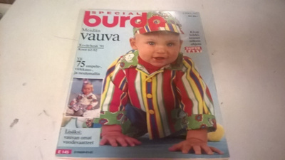 Burda Special Meidän vauva kevät/kesä 1991