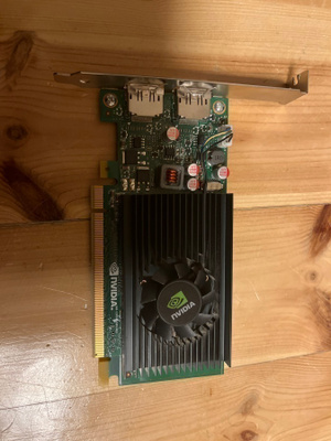 HP nVidia Quadro NVS310 - 512MB GDDR3 PCIe-x16 FH 512mb. dis