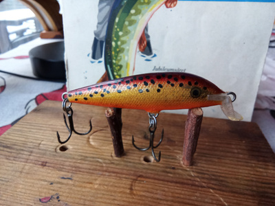 Rapala Team Esko 7cm vaappu väri : BRF