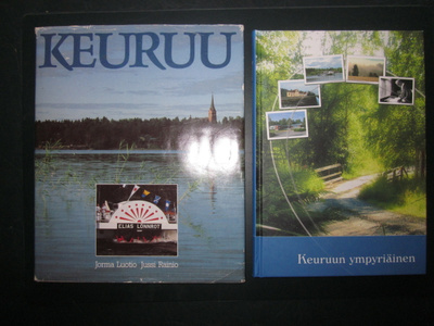 Kaksi kirjaa, joiden aiheena Keuruu