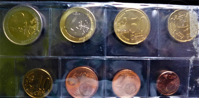 EURO kolikko sarja Slowenia  iskemätön pakkaus