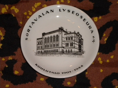 ARABIA - Sortavalan Lyseoseura r.y. , Koulutalo 1901-1944