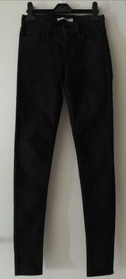 Levi's 710 mustat farkut 24"