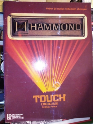 Hammond Touch 1 URKUKURSSI  ( Sis.postikulut )