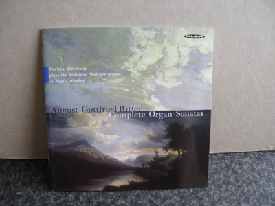August Gottfried Ritter:Complete organ sonatas-Hietaharju cd