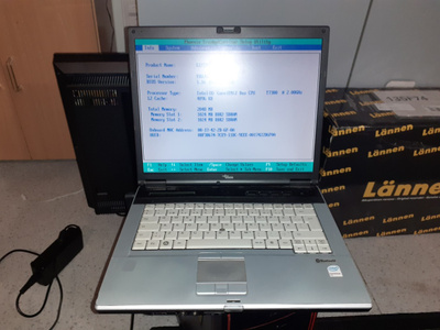 Kannettava Tietokone - Fujitsu Lifebook E8310 (Ei kovalevyä)