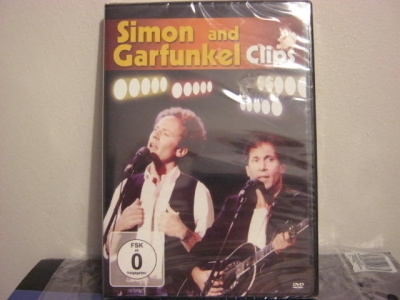 Simon and Garfunkel : Clips DVD  UUSI, MUOVEISSA