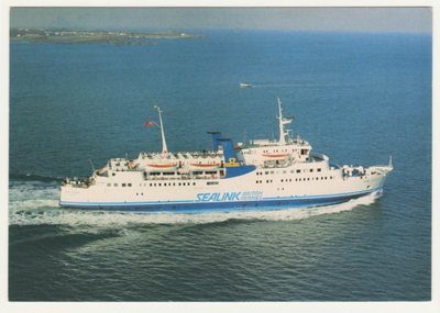 Laivakortti M.V. Earl Godwin Sealink