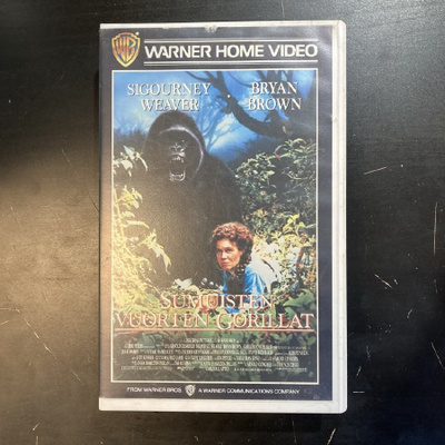 Sumuisten vuorten gorillat VHS