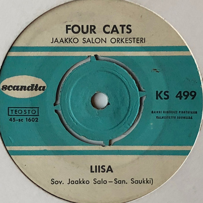 7” SINGLE Four Cats - Liisa