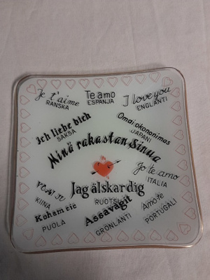 tuhkakuppi taitolasi minä rakastan sinua