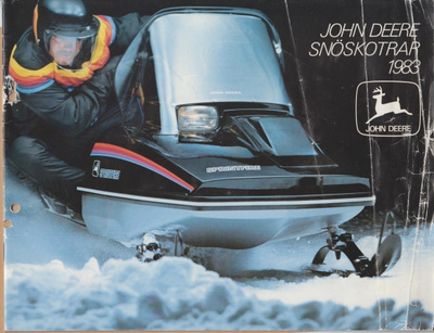 John Deere - Moottorikelkkaesite v.1983