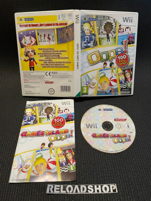 Oops! 100 Party Games Wii - CiB