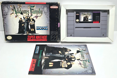 SNES - Addams Family (CIB, NTSC)