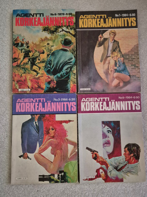 Agentti Korkeajännitys – 4 numeroa