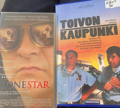 John Sayles x 2: Lone Star & Toivon kaupunki Sf-VHS