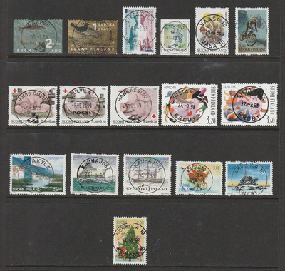 Vuoden 1998 merkit loistoleimattuina.