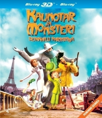 Kaunotar ja Monsteri - Seikkailu Pariisissa  -  (3D BD + BD)