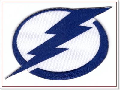 NHL - Tampa Bay Lightning -kangasmerkki / hihamerkki