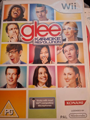 Wii Glee Karaoke Revolution CIB