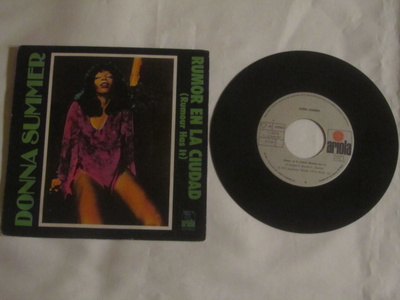 Donna Summer: Rumor En La Ciudad  7" single  1977