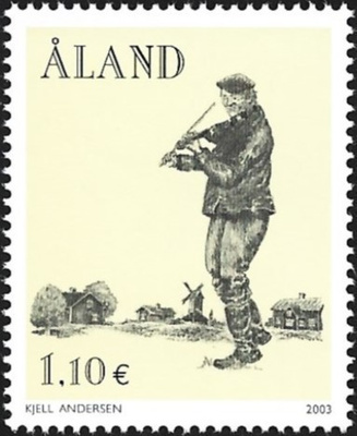 Åland 2003  Pelimannimusiikki  1,10 €  ** LaPe 226