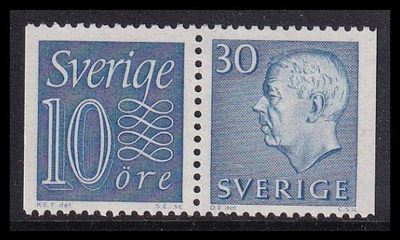Ruotsi 430b-470DD ** Numero-Gustaf vihkopari (1961)