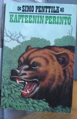 Simo Penttilä: Kapteenin perintö, Otava 1973. 3p. 204 s.
