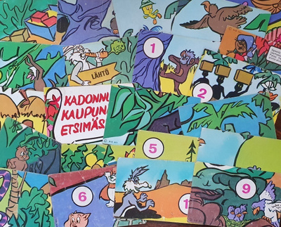 Hellas - Jenkki Kopla keräilykortteja vuodelta 1971 (88 kpl)