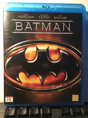 BATMAN, BluRay, Burton, Nicholson, Keaton