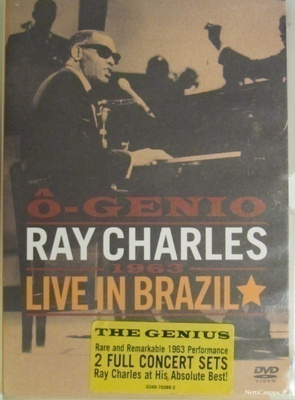 Ray Charles • Ô-Genio: Live In Brazil, 1963 DVD