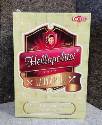 Hellapoliisi lautapeli vielä muoveissa.Siis UUSI