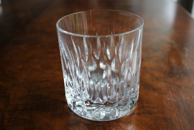 Whiskylasi kristallia