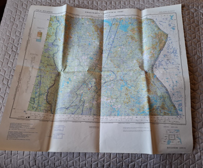 ROVANIEMI ILMAILUKARTTA 1987