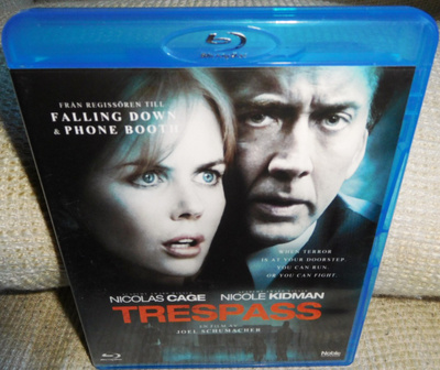 Trespass (Nicolas Cage & Nicole Kidman) Blu-ray