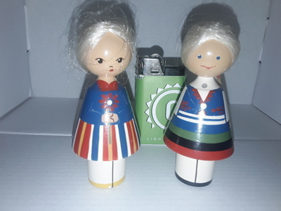 2 x Salvo puunukke / Figuuri