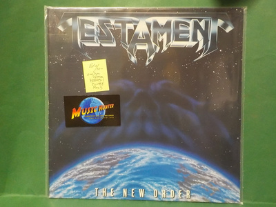 TESTAMENT - THE NEW ORDER EX+/M- EU -88 LP