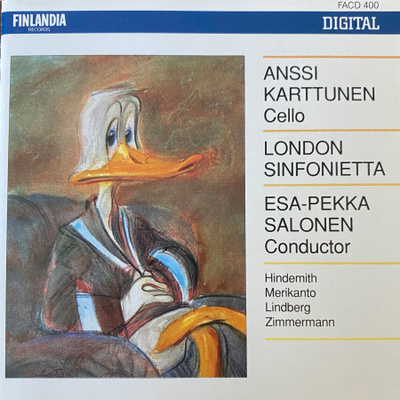 Hindemith, Merikanto, Lindberg, Zimmermann CD