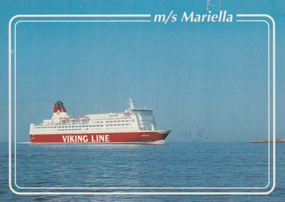 LAIVAKORTTI - M/S MARIELLA - 10