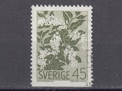 Ruotsi 1968 Fa 627B Valkovuokko