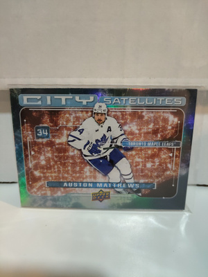 2024-25 Upper Deck - City Satellites #CS-20 Auston Matthews