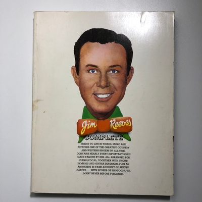 Jim Reeves - Complete nuottikirja