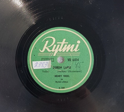 Savikiekko 1949 - Henry Theel - Rytmi - VR 6014