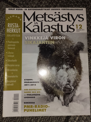 Metsästys ja kalastus 12/2012