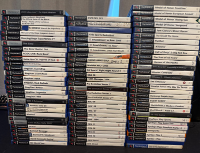 Playstation 2 pelejä 4e/kpl