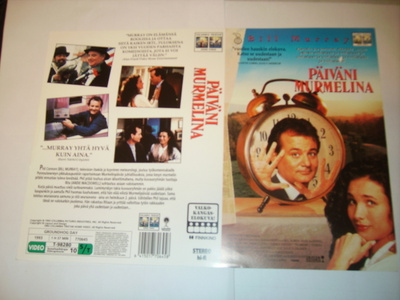 Vhs kansipaperi Fix - PÄIVÄNI MURMELINA  (Sis.postikulut)